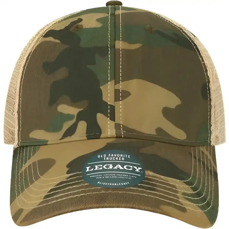 Legacy OFAY Youth Old Favorite Trucker Cap – Army Camo Khaki