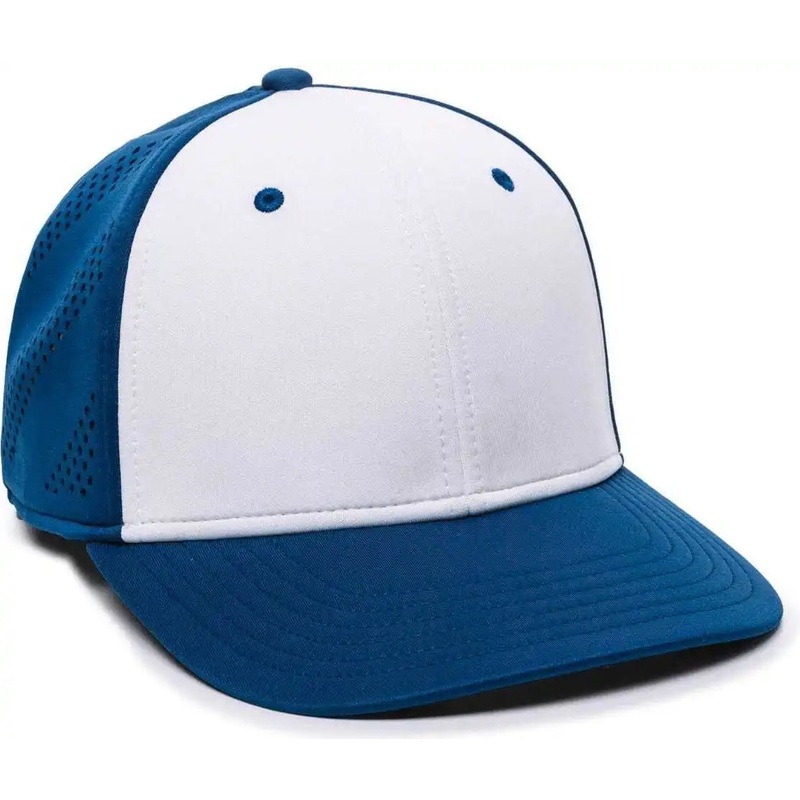 OC Sports AIR50 Proflex Adjustable Performance Cap – White Royal Royal