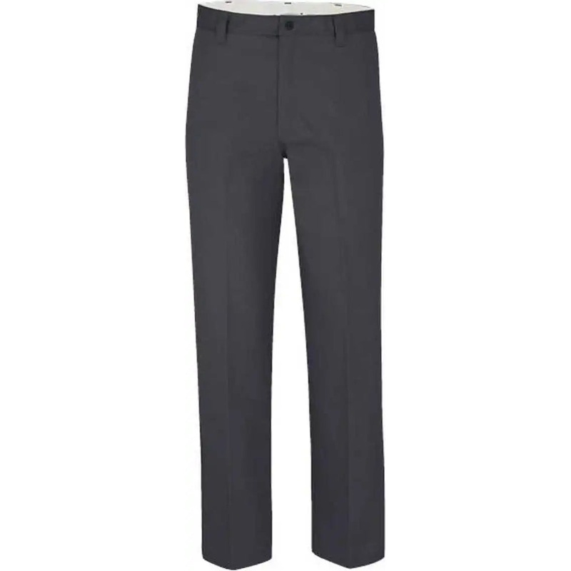 Dickies LP92 Industrial Flat Front Pants – Dark Charcoal – 39 Unhemmed