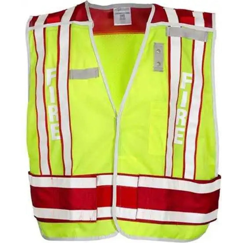 Kishigo 4003BV Fire Vest – Lime Red