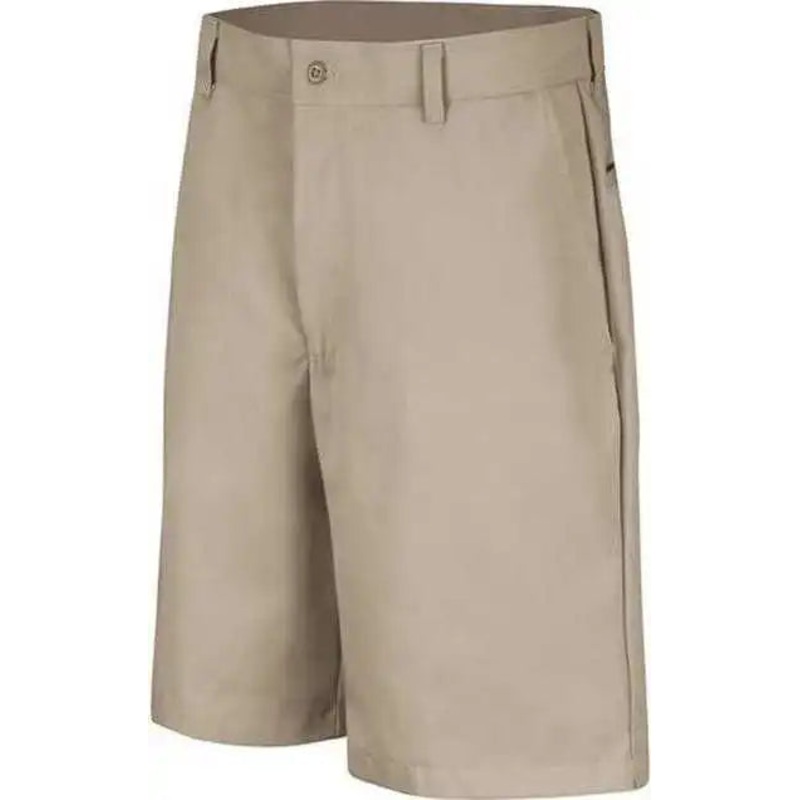 Red Kap PT26 Plain Front Shorts – Tan