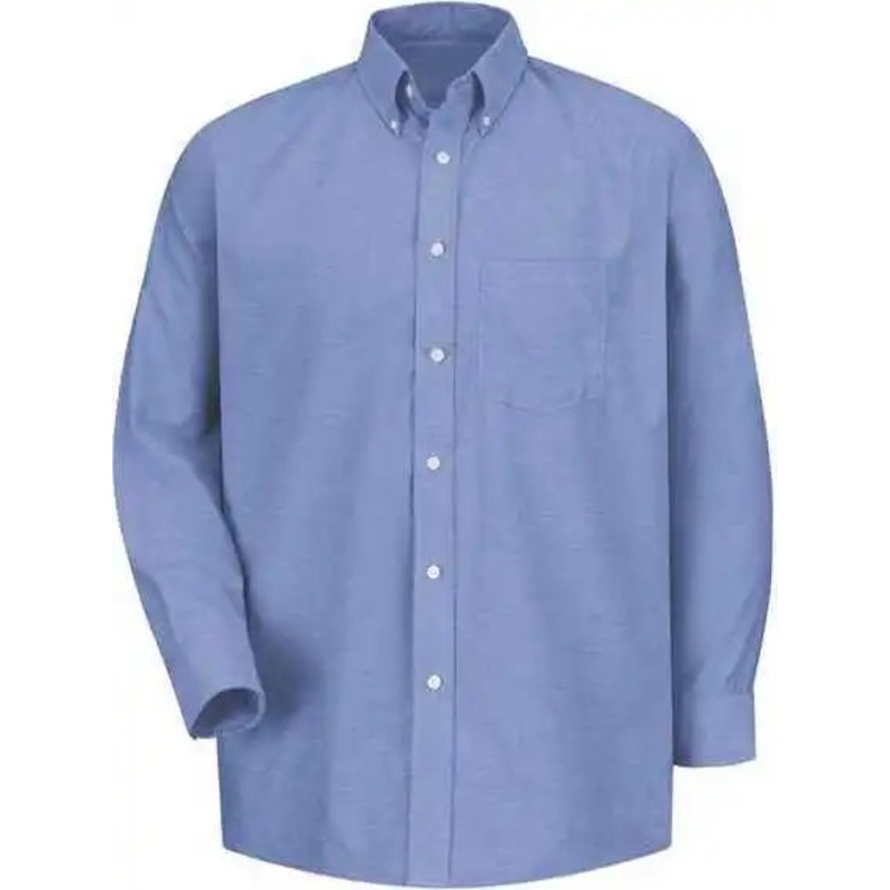 Red Kap SR70 Executive Oxford Long Sleeve Dress Shirt – LB-Light Blue 35