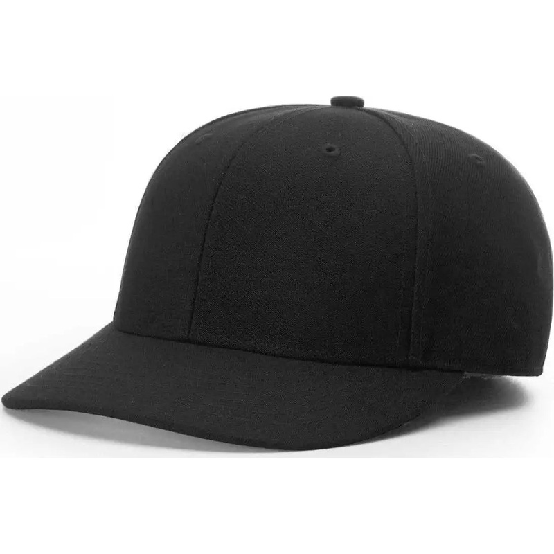 Richardson 545 Umpire Surge 2 1/2 Bill Strapback Caps – Black