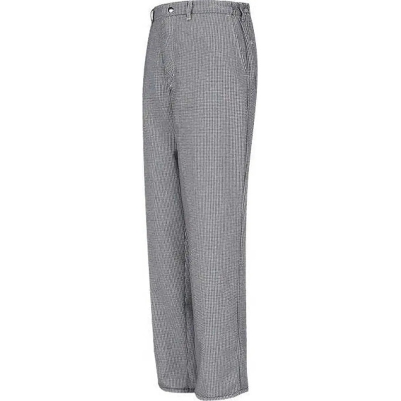 Chef Designs 2020 Cook Pants – Black White Check – 28I