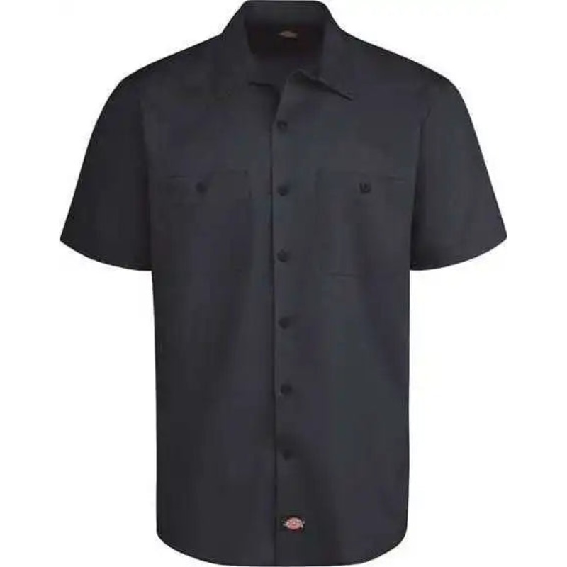 Dickies LS51 Industrial Worktech Ventilated Short Sleeve Work Shirt – Dark Navy