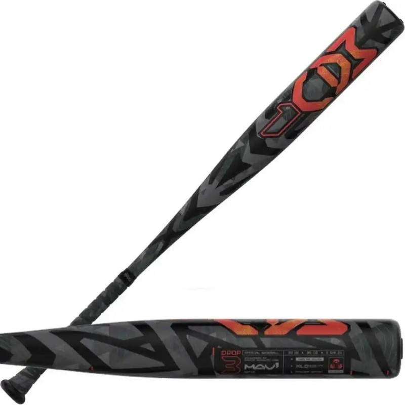 Easton 2024 MAV1 (-3) BBCOR Bat EBB4MAV3 – Black Red