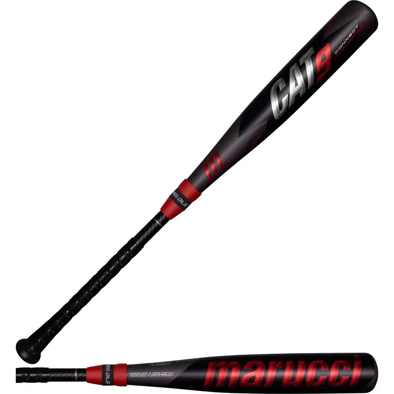 Marucci 2021 Cat9 Connect USSSA (-10) Bat MSBCC910 – Black Red Gray