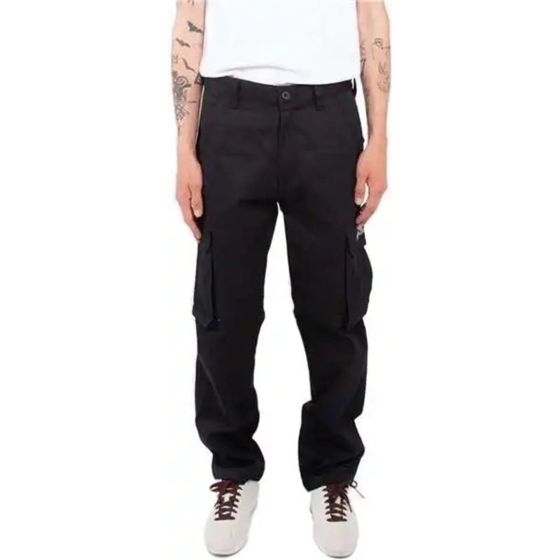 Shaka Wear SHSPCP Men’s Twill Cargo Pants – Black_36