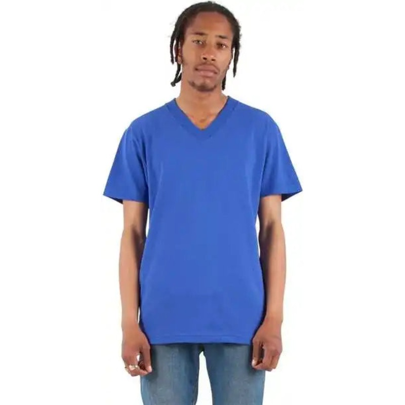Shaka Wear SHVEE Unisex V-Neck T-Shirt – Royal