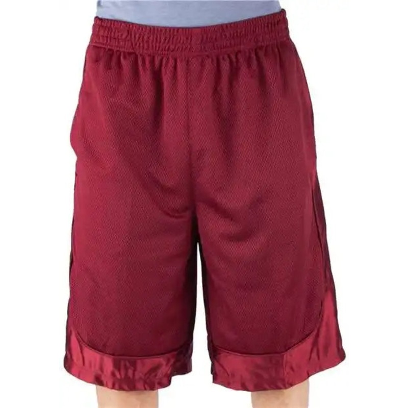 Shaka Wear SHBMS Men’s Mesh Shorts – Burgundy