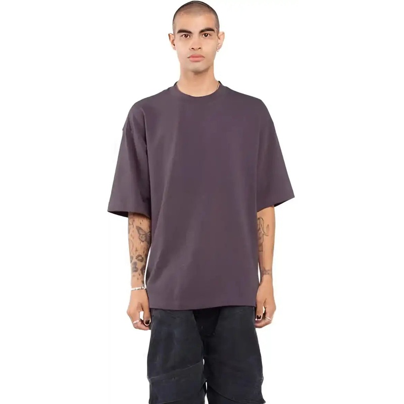Shaka Wear SHGDN Men’s Garment-Dyed Designer T-Shirt – Shadow