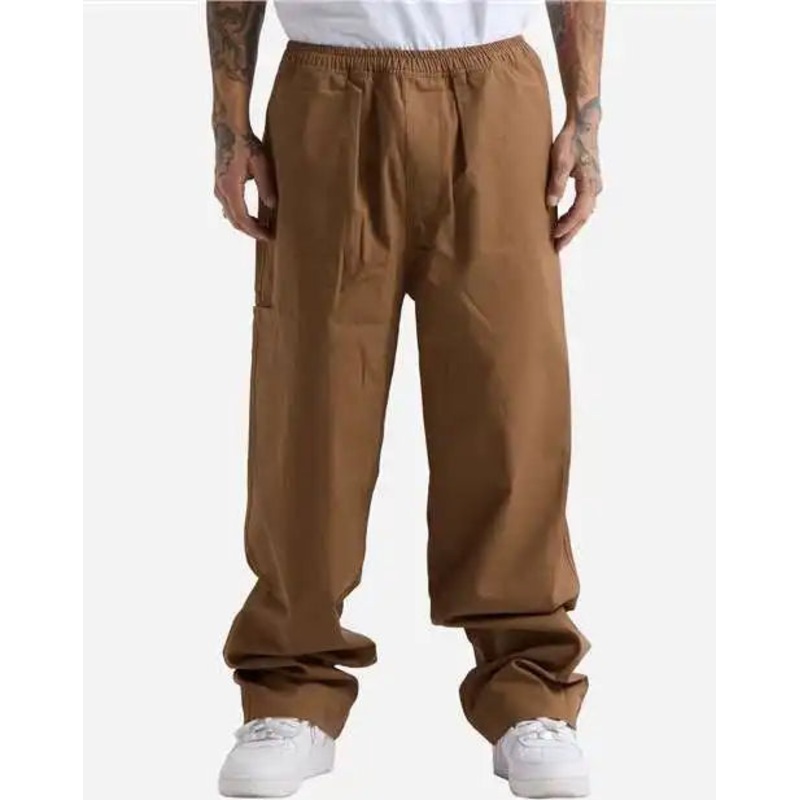Shaka Wear SHLLP Men’s Lounge Cotton Pants – Brown