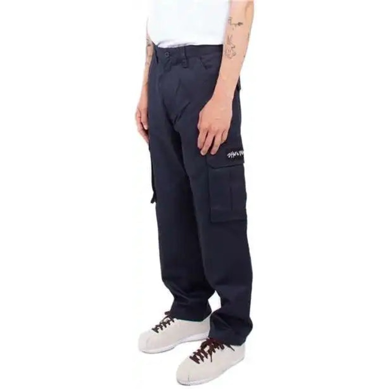 Shaka Wear SHSPCP Men’s Twill Cargo Pants – Navy_40