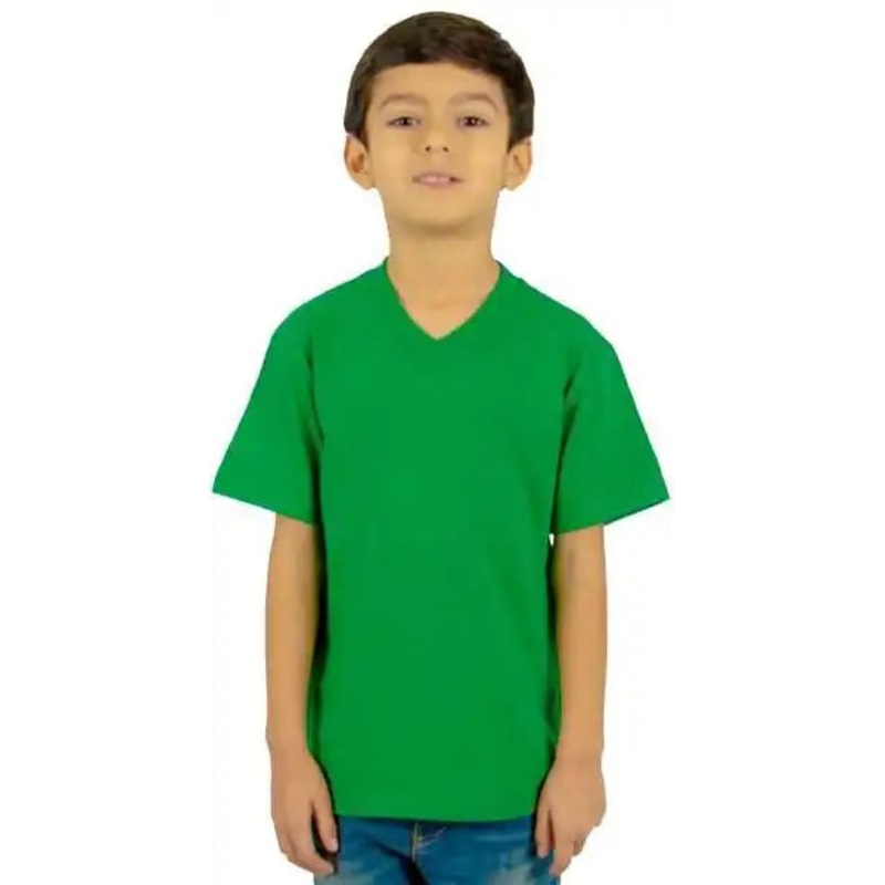 Shaka Wear SHVEEY Youth V-Neck T-Shirt – Kelly Green