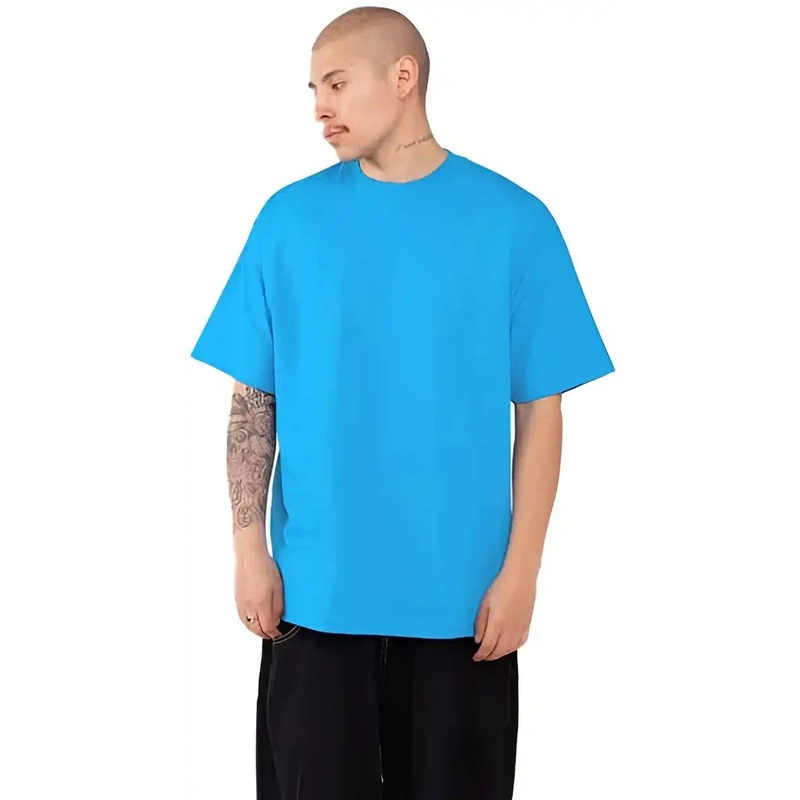Shaka Wear SHMHSST Men’s Tall Max Heavyweight T-Shirt – Turquoise