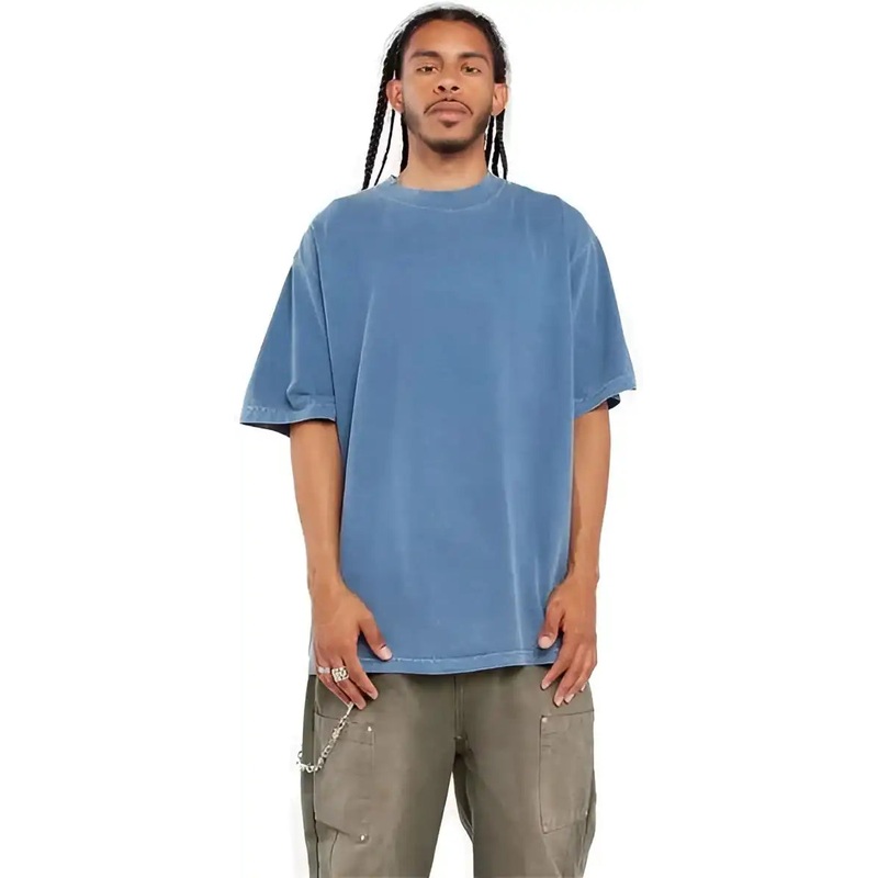 Shaka Wear SHGD Unisex Garment-Dyed T-Shirt – Washed Denim