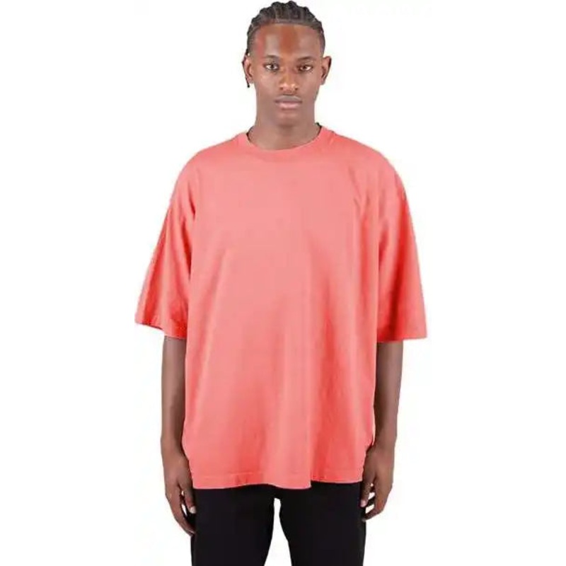 Shaka Wear SHGDD Unisex Garment-Dyed Drop-Shoulder T-Shirt – Peach