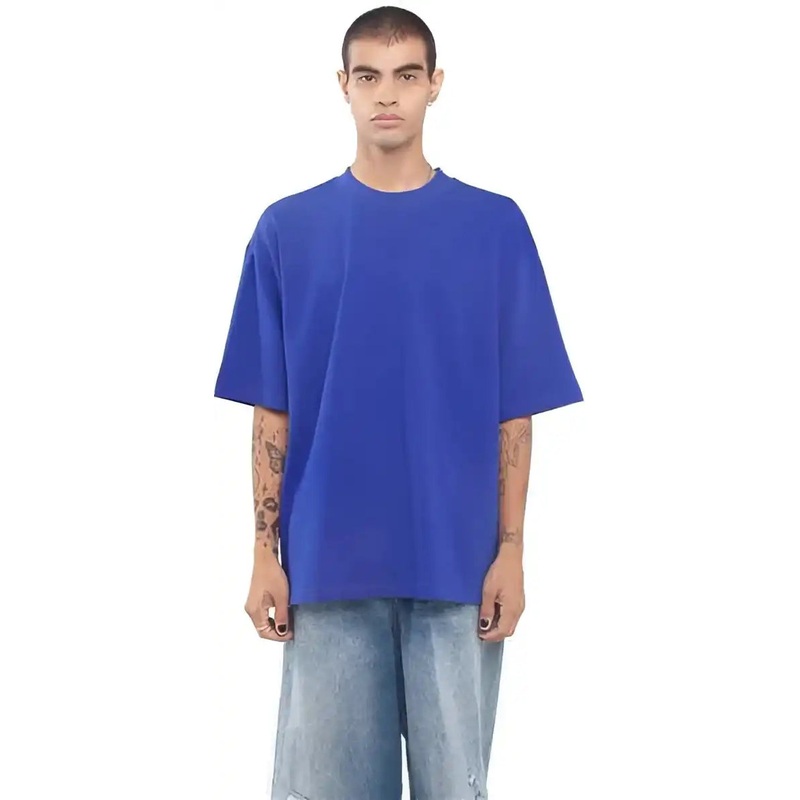 Shaka Wear SHGDN Men’s Garment-Dyed Designer T-Shirt – Royal