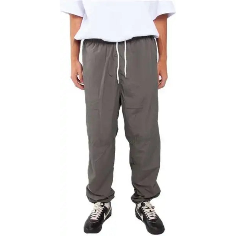 Shaka Wear SHNTP Men’s Nylon Tracksuit Pants – Gray