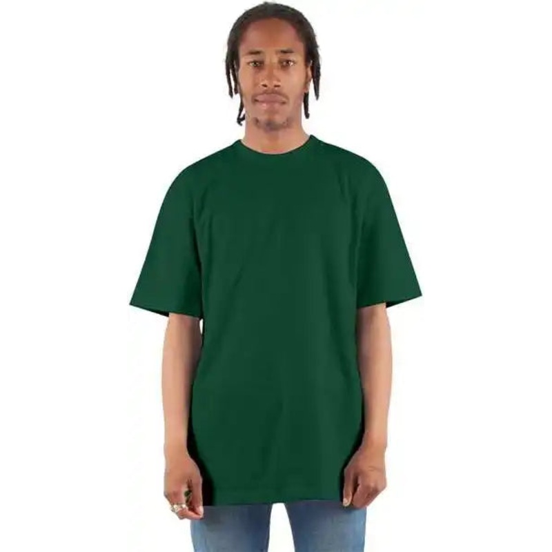 Shaka Wear SHRHSS Unisex RETRO Heavyweight T-Shirt – Green