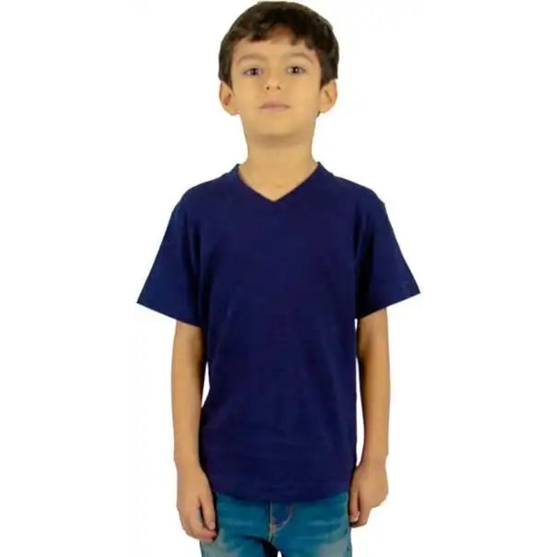 Shaka Wear SHVEEY Youth V-Neck T-Shirt – Navy