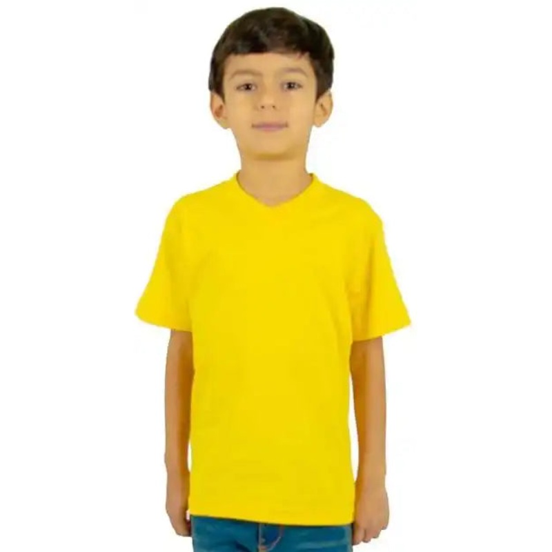 Shaka Wear SHVEEY Youth V-Neck T-Shirt – Yellow
