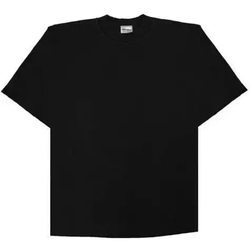 Shaka Wear SHGRS Men’s Garment-Dyed Reverse T-Shirt – Black