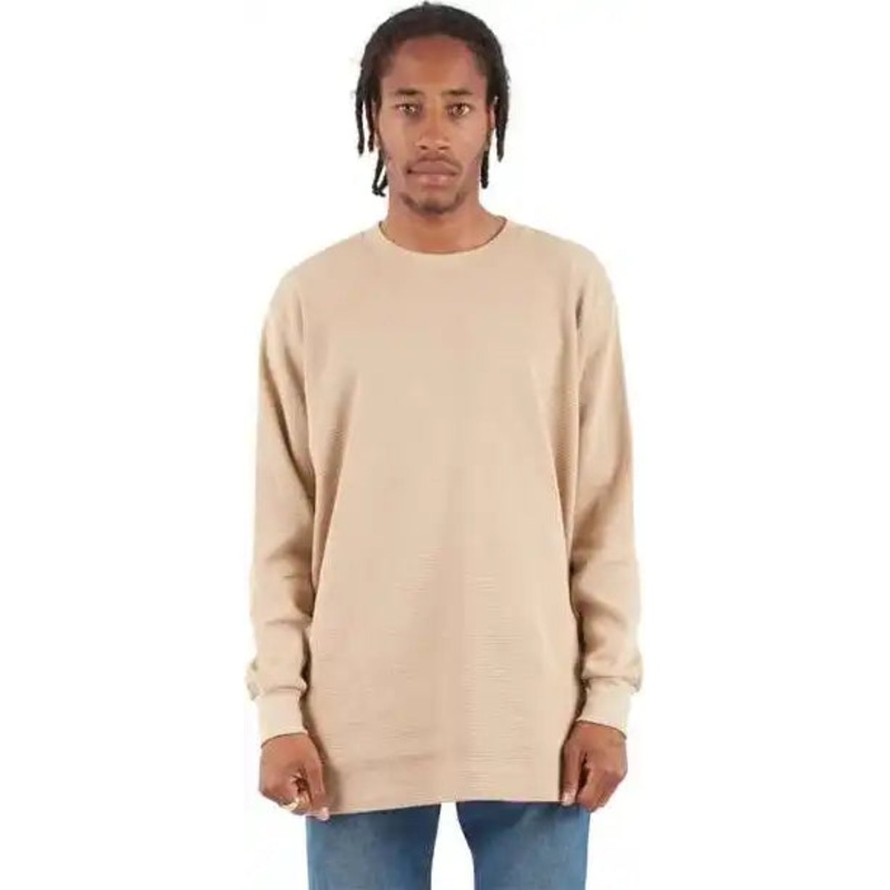 Shaka Wear SHTHRM Unisex Thermal T-Shirt – Khaki