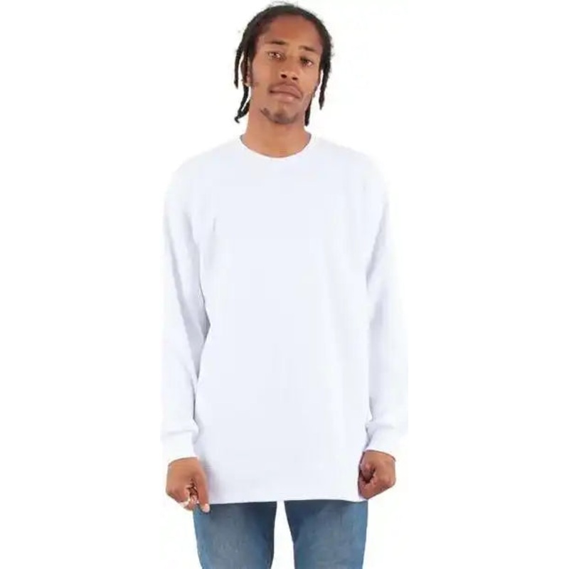 Shaka Wear SHTHRM Unisex Thermal T-Shirt – White