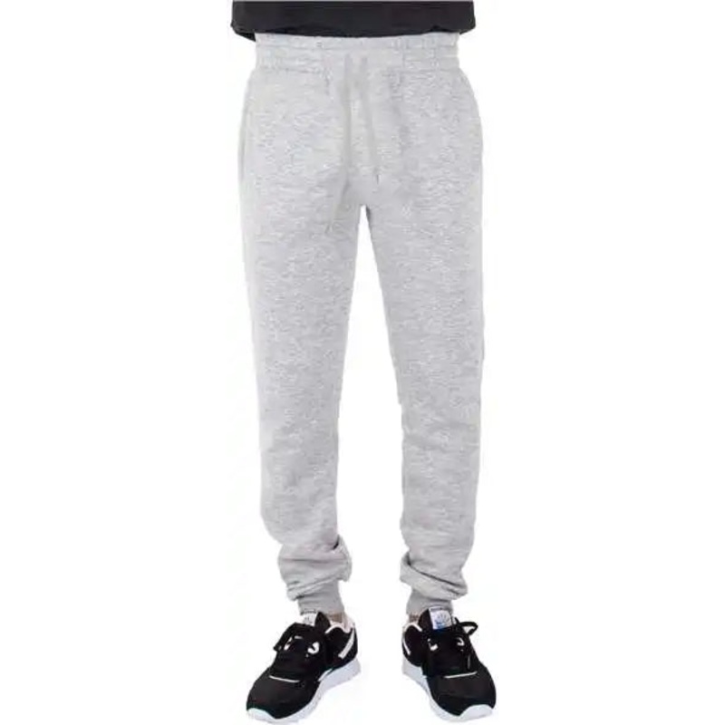 Shaka Wear SHFJP Men’s Fleece Joggers – Heather Gray
