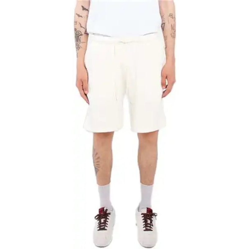Shaka Wear SHGFS Men’s Garment-Dyed Fleece Shorts – Cream