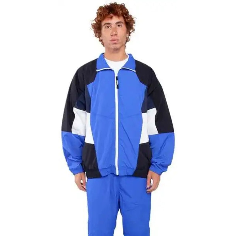 Shaka Wear SHNTJ Men’s Nylon Track Jacket – Royal