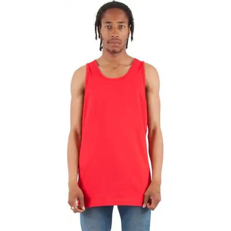 Shaka Wear SHTANK Unisex Active Tank – Red