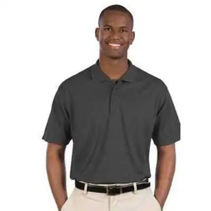 OTTO 601-104 Men’s 5.0 oz. Cool Comfort Mesh Sport Shirts – Charcoal Gray