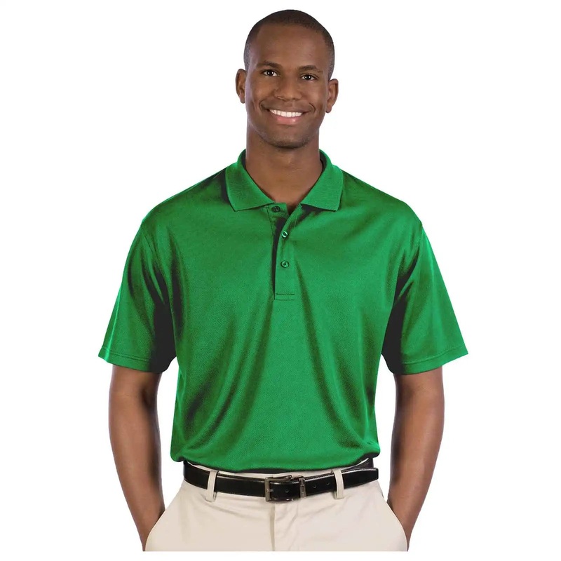 OTTO 601-104 Men’s 5.0 oz. Cool Comfort Mesh Sport Shirts – Kelly