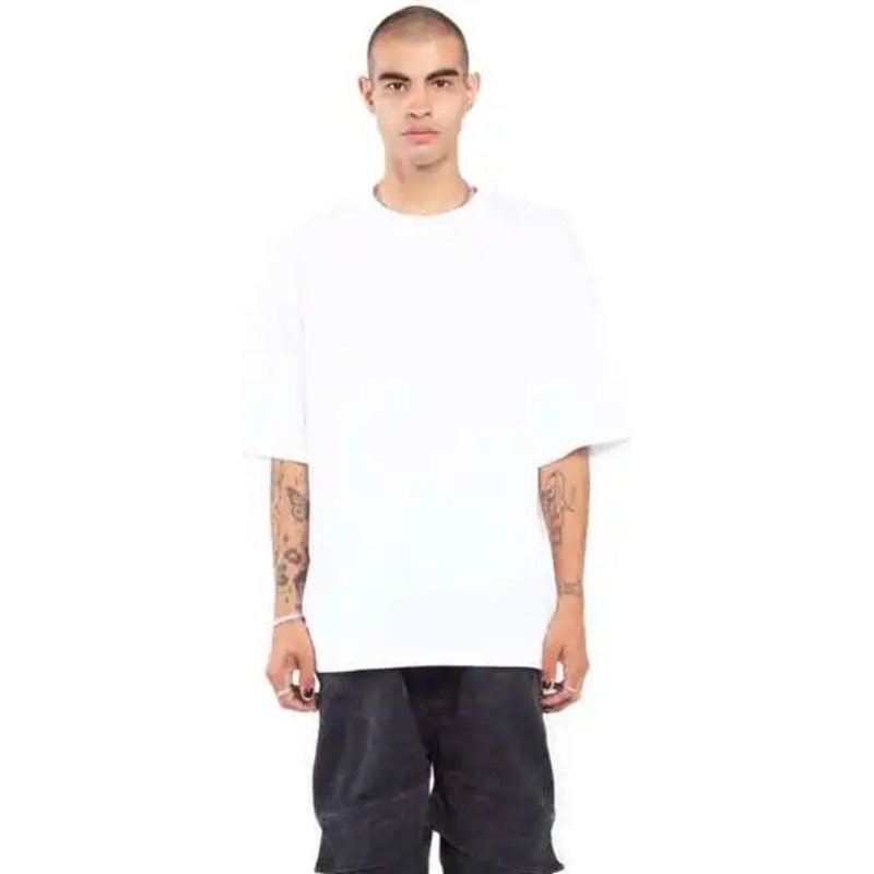 Shaka Wear SHGDN Men’s Garment-Dyed Designer T-Shirt – White