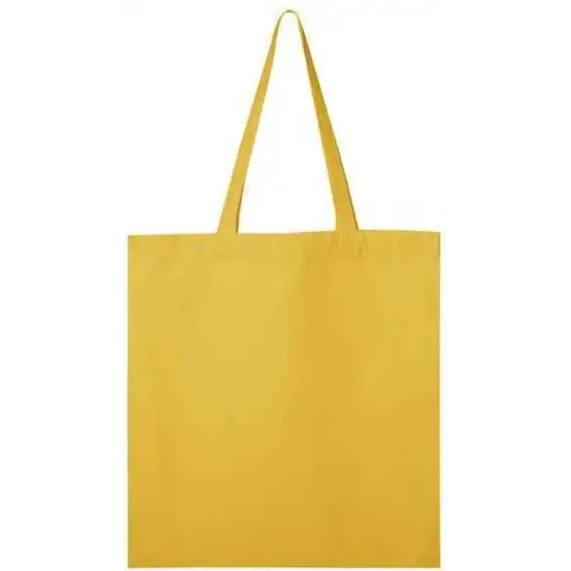 Q-Tees Q800 Promotional Tote – Yellow