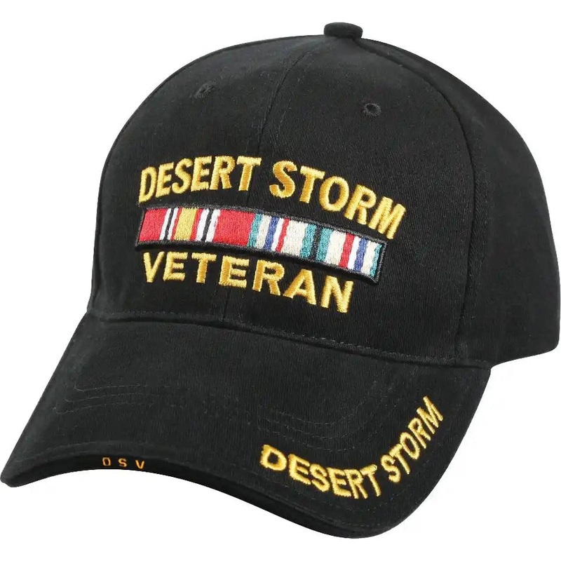 Rothco Deluxe Low Profile Cap -Desert Storm Vet