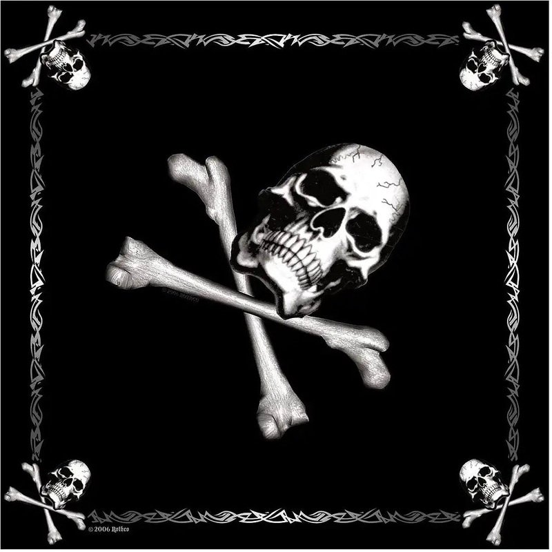 Rothco Skull Jolly Roger Bandana