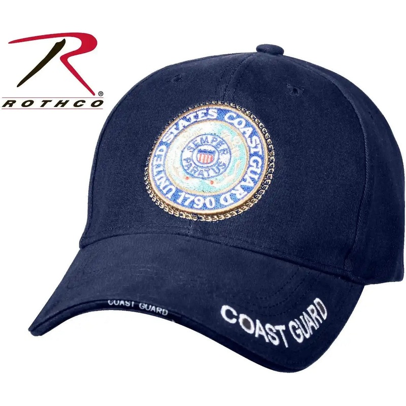 Rothco U.S. Coast Guard Deluxe Low Profile Insignia Cap