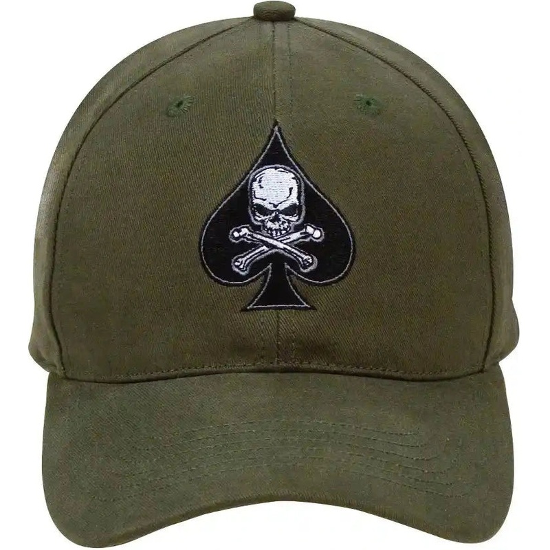 Black Ink Death Spade Low Profile Insignia Cap