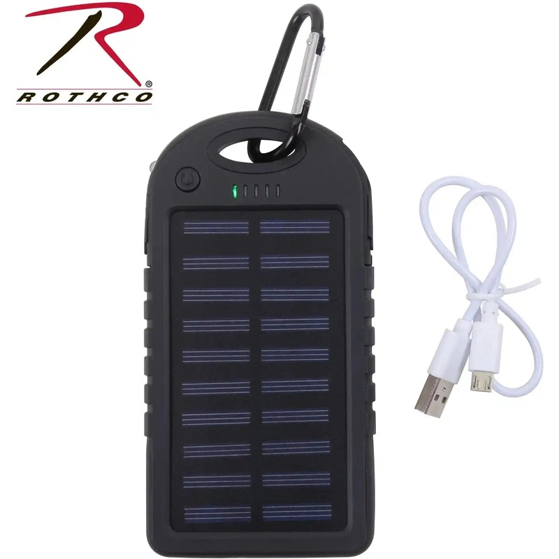Rothco Waterproof Solar Power Bank