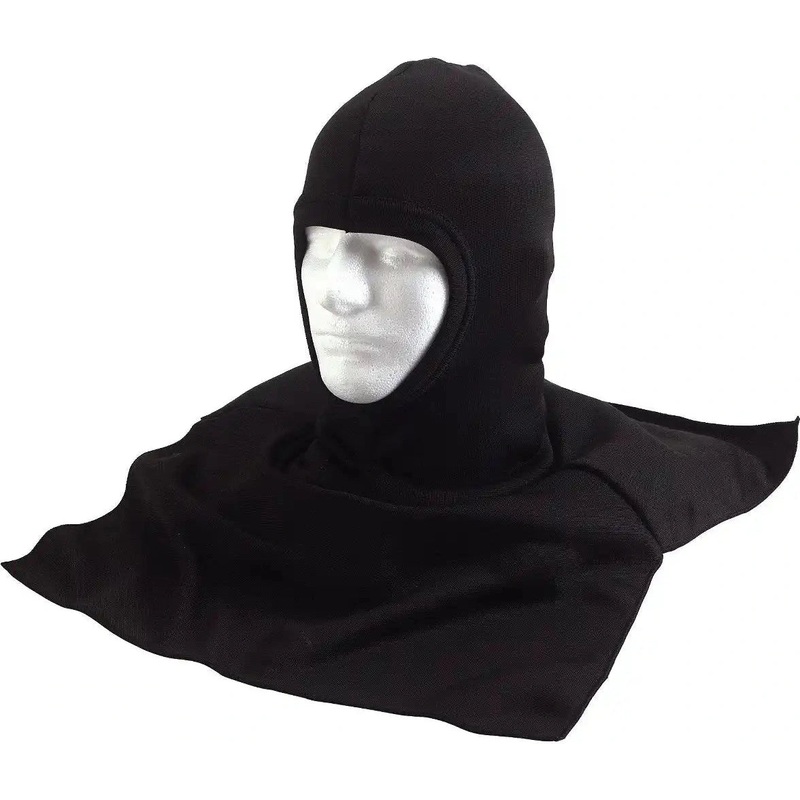 Rothco Black Polyester Balaclava With Dickie