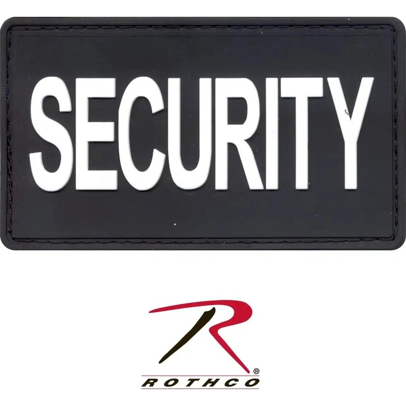 Rothco PVC Security Patch w/ Hook Back