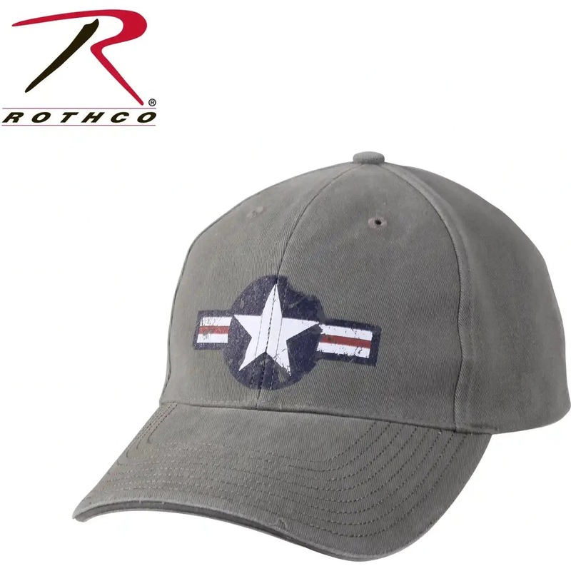 Rothco Vintage Air Corps Logo Low Profile Cap