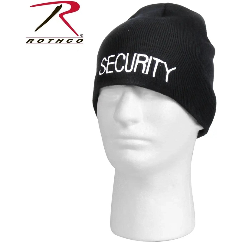 Rothco Embroidered Security Acrylic Skull Cap