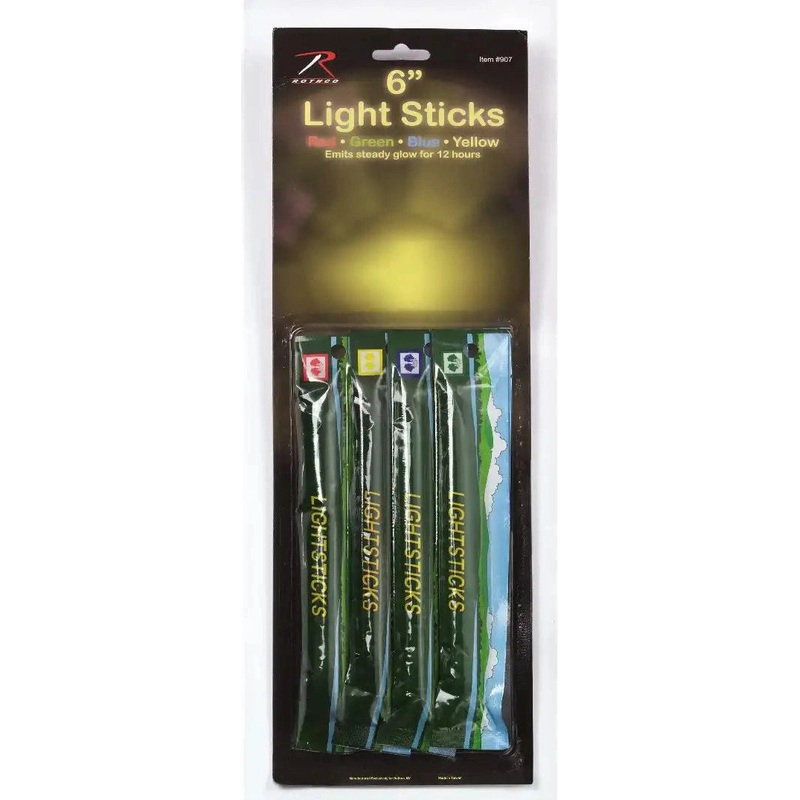 Rothco 4-Pack 6” Chemicals Lightsticks