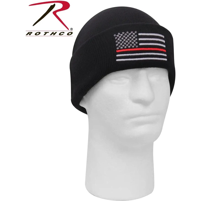 Rothco Deluxe Thin Red Line Watch Cap