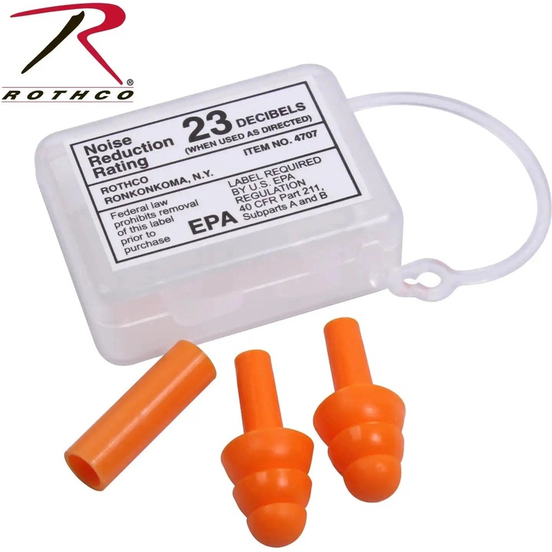 Rothco GI Type Silicon Earplugs