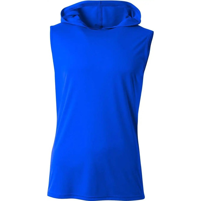 A4 NB3410 Youth Sleeveless Hooded T-Shirt – Royal